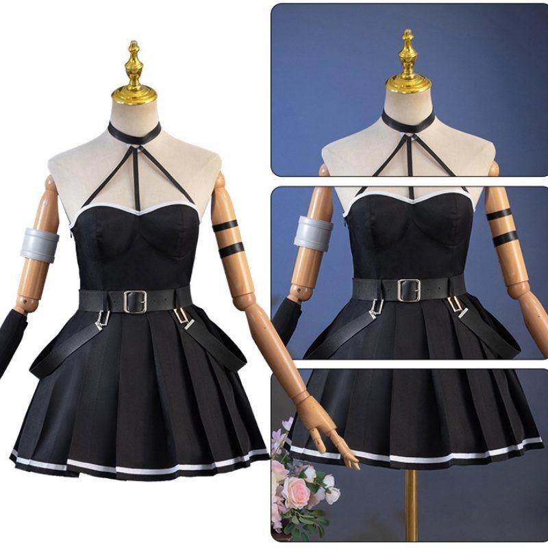 Funeral Flora Cos Outfit Ubell Laofen Cosplay Anime Costume Polyester Fabric