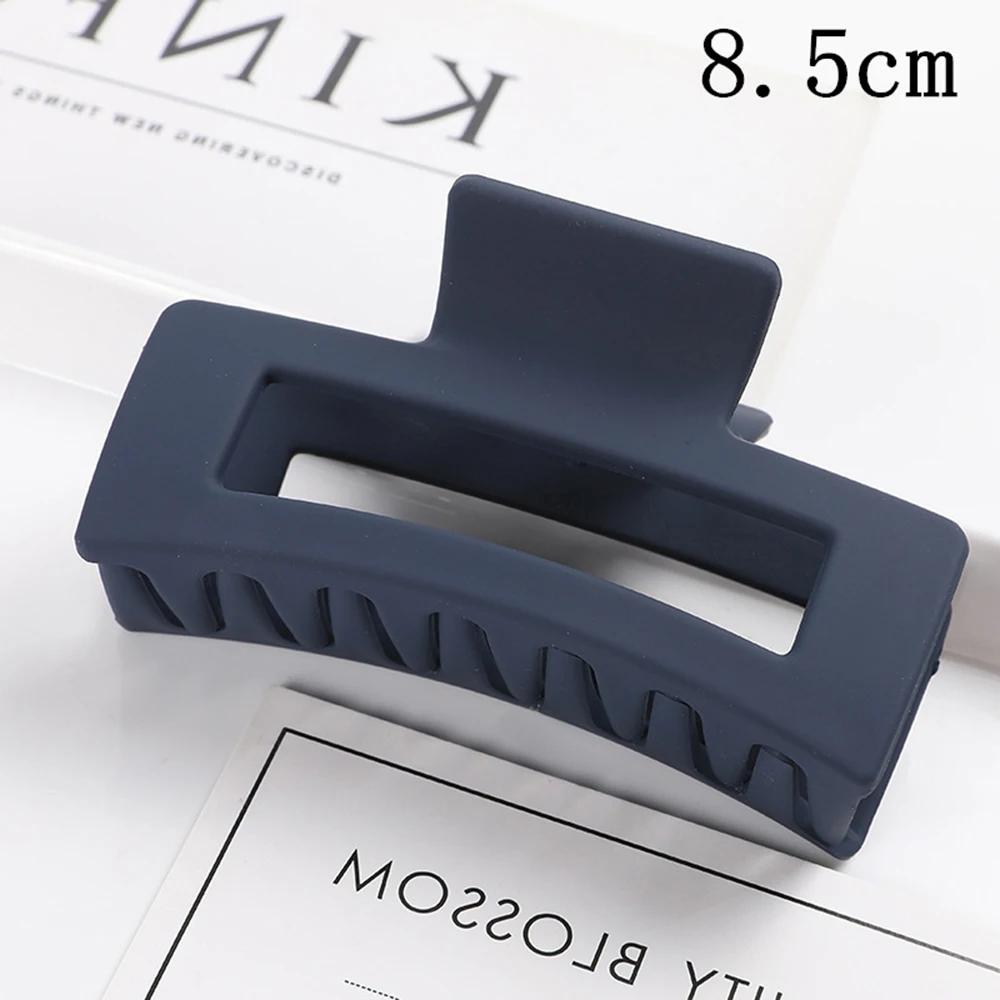 Korean Women Girls Plastic Hair Claws  Clips Headwear Large Size Pin Crab Barrette Fashion Ornament  Accessories