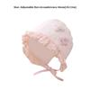 Lace Newborn Bonnets 0-12M Adjustable Sun Hat 2025 Infant Bonnet  for Baby Girl