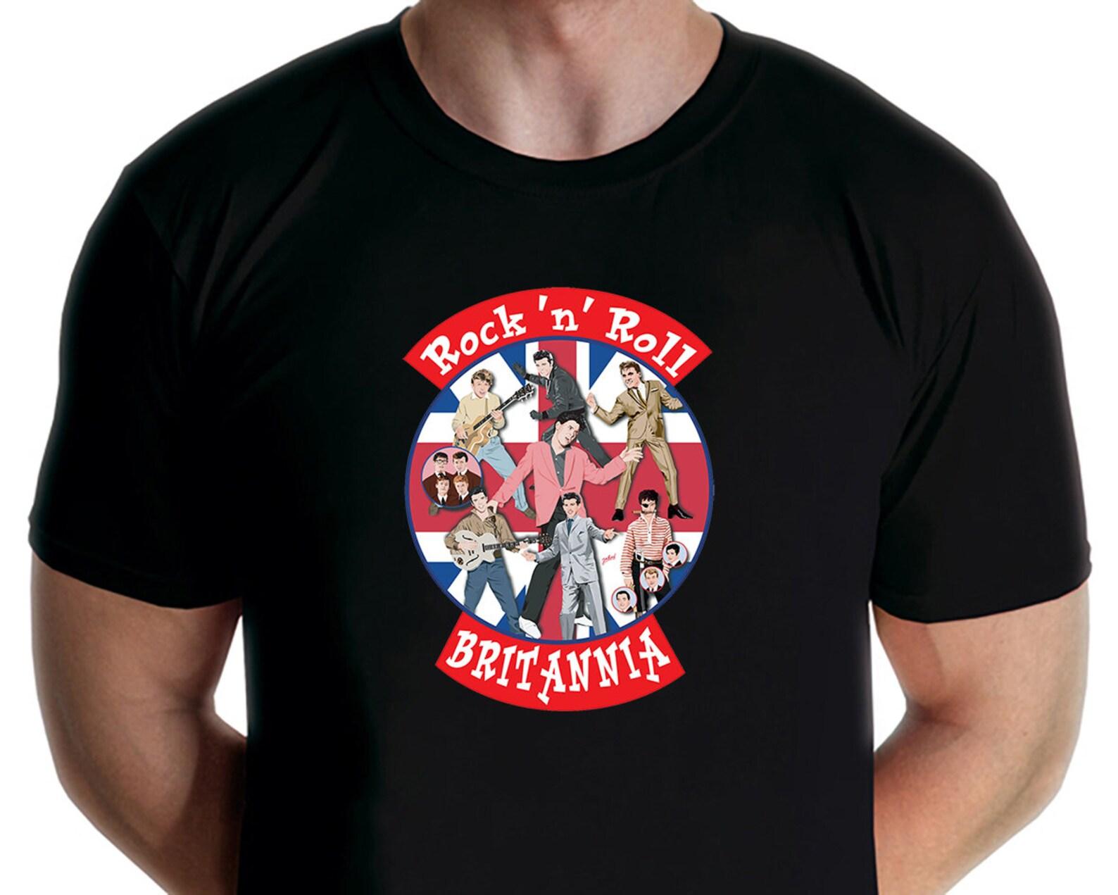 Rock and Roll Britannia T-shirt (Jarod Art) 4XL