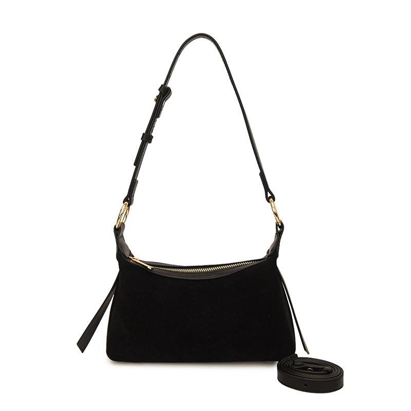 Deerskin Velvet Luxury Handbag Brand Designer High Quality Leather Women Crossbody Shoulder Bag Fashion Ladies Daily Use Bags