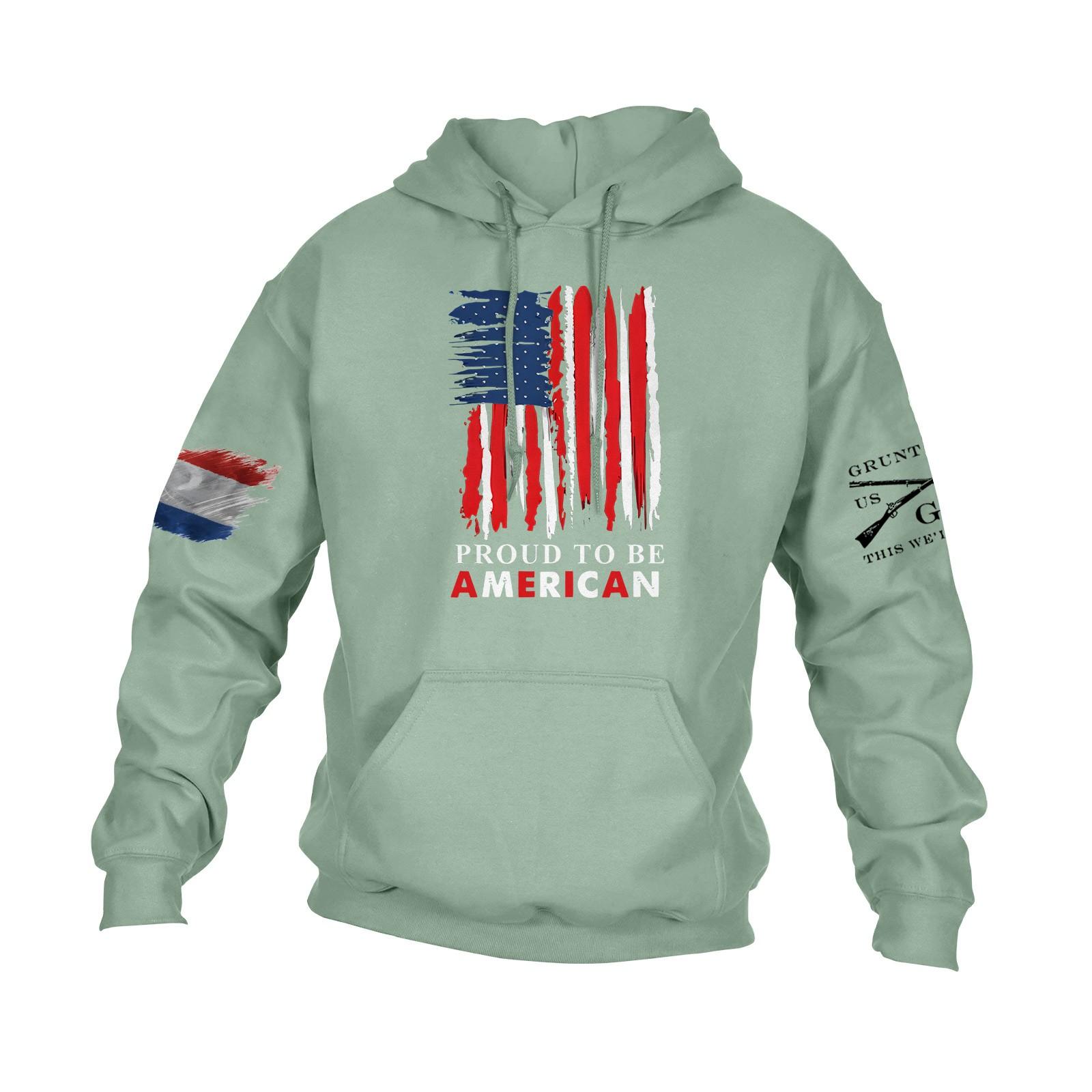 

Мужская повседневная свободная толстовка с капюшоном и длинным рукавом с принтом и карманами L