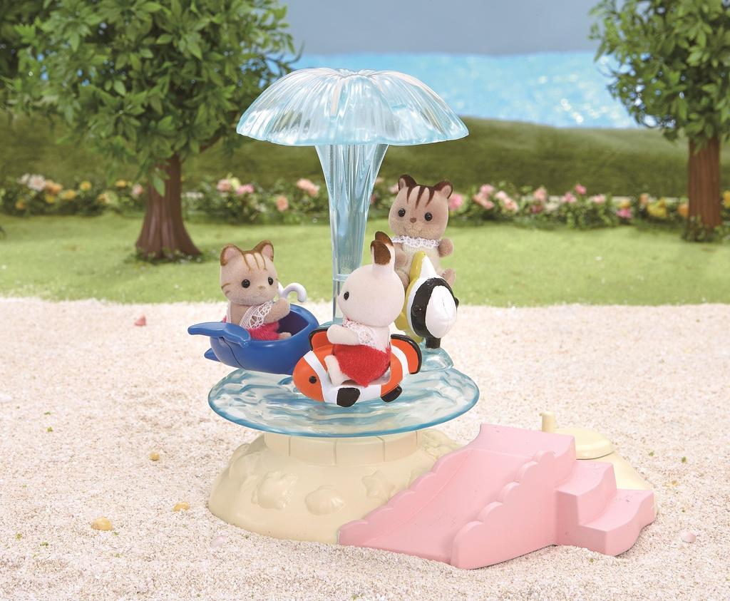 Rodinný výlet Sylvanian Families [kolotoč u moře] Co-59