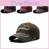 New Vintage American Street Style Short Brim Baseball Cap For Men And Women