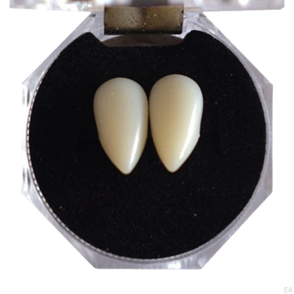 Halloween Fangs Fake Teeth Gift Decoration for Stage Performance Fancy Dress