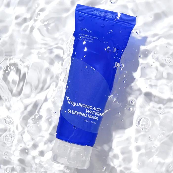 Máscara de dormir com água de ácido hialurônico 100ml