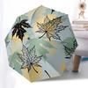 1pc Autumn Leaves Pattern Umbrella with Plastic Handle,Compact & Stylish,Suitable for All Seasons ptys26040