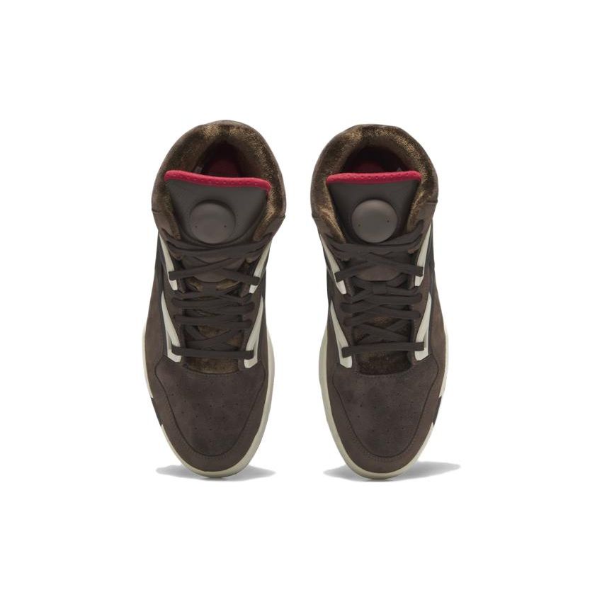 Reebok Pump Omni Zone 2 Valentines Day Unisex Sneakers Brown Grizzly-Brown Dark-Brown IE9342
