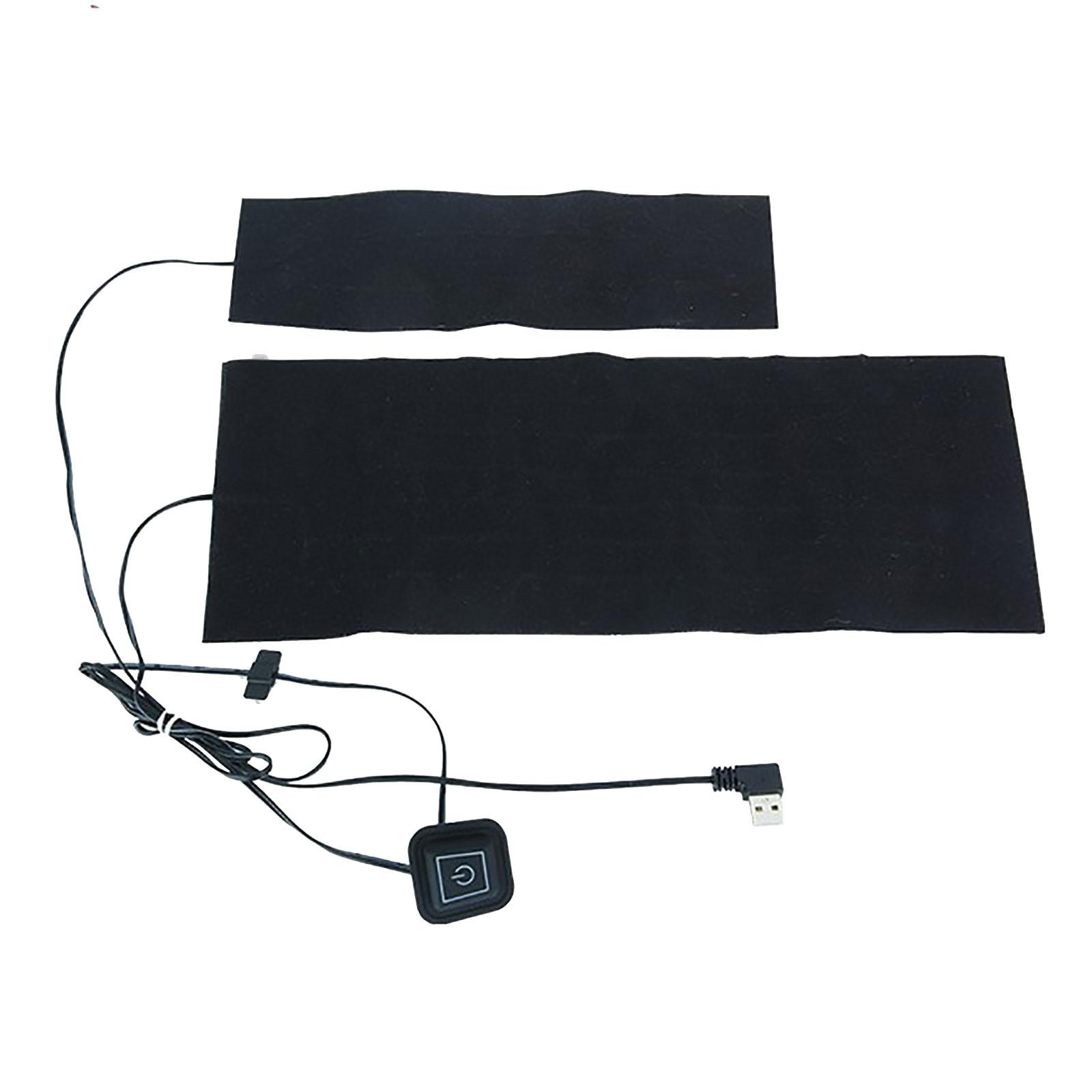 

Брюки с подогревом, жилет, гибкая нагревательная ткань, износостойкая стирка One Size чёрный