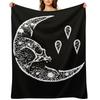 Currents Band Merch Currents Moon Emblem Throw Blanket Soft Plaid Heavy To Sleep Luxury Throw Wednesday Blankets