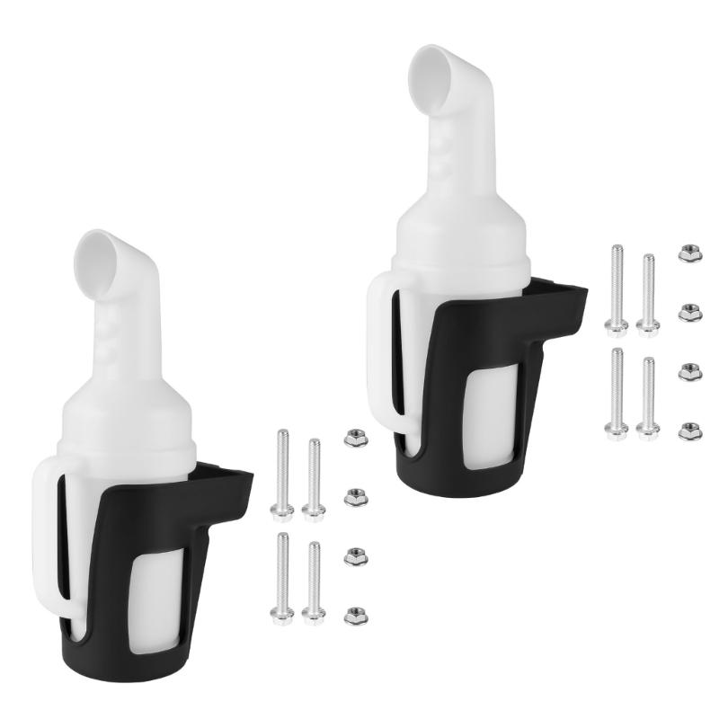 Spacious Golf Cart Sand Bottle with Handle for Easy Sand Dispensing Includes Shock Absorbent Base Mounting Hardware