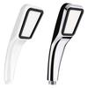 Handheld Shower Head High Pressure Rain Shower Water Saving High Flow Water Nozzle 4-Way Adapter 300 Holes for Bathing