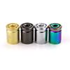 Zinc Alloy Valves Stem Caps Cover, 4Piece Set, with Airtights Rubber Seal Leak Proof for Wheels Motorbike Secure Parking