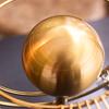Marble Base Metal Globe Ornaments Crafts Home Livingroom Table Furnishing Decoration Store Office Study Desk Accessories Items