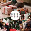Nutcracker Ornaments For Christmas Tree Wooden Decorations 24Piece Nutcracker Christmas Figurines For Indoor Winter Ceiling