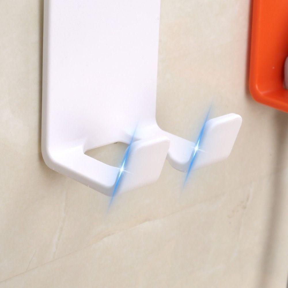 Wall-mounted Power Plug Hook Bathroom Accessories Socket Holder Durable Storage Rack