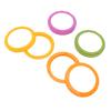 4PCS Fruit Storage Box Silicone Reusable Airtight Vegetables Storage Containers for Fridge Garlic