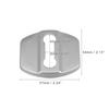 4pcs Door Lock Latches Cover Stainless Steel Door Lock for Nissan Rogue 2008-21