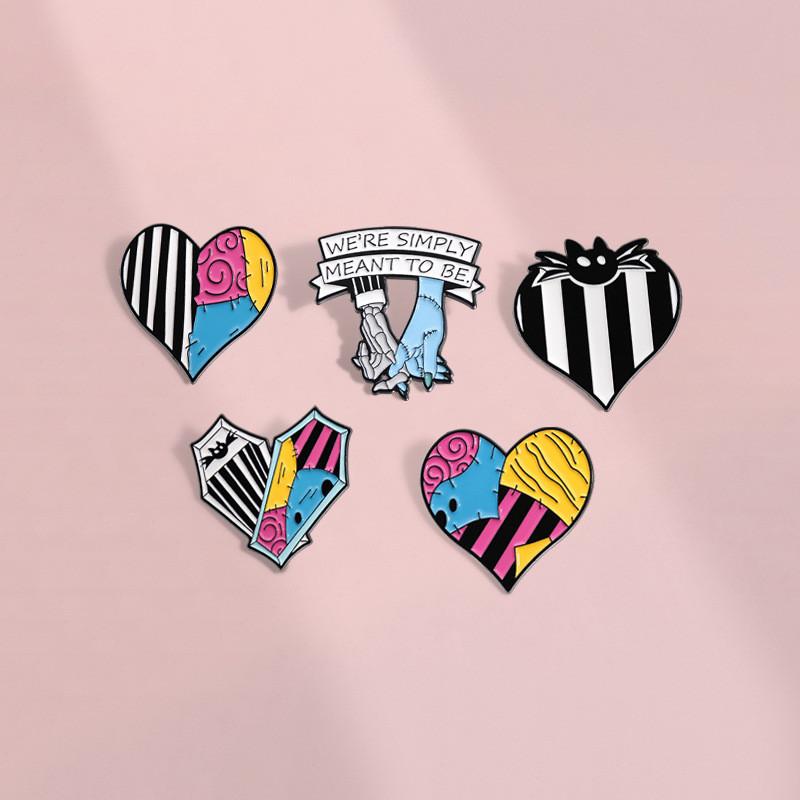 Cartoon Character Eyecatching Brooch Made From Premium Alloy For Outfits Trendy