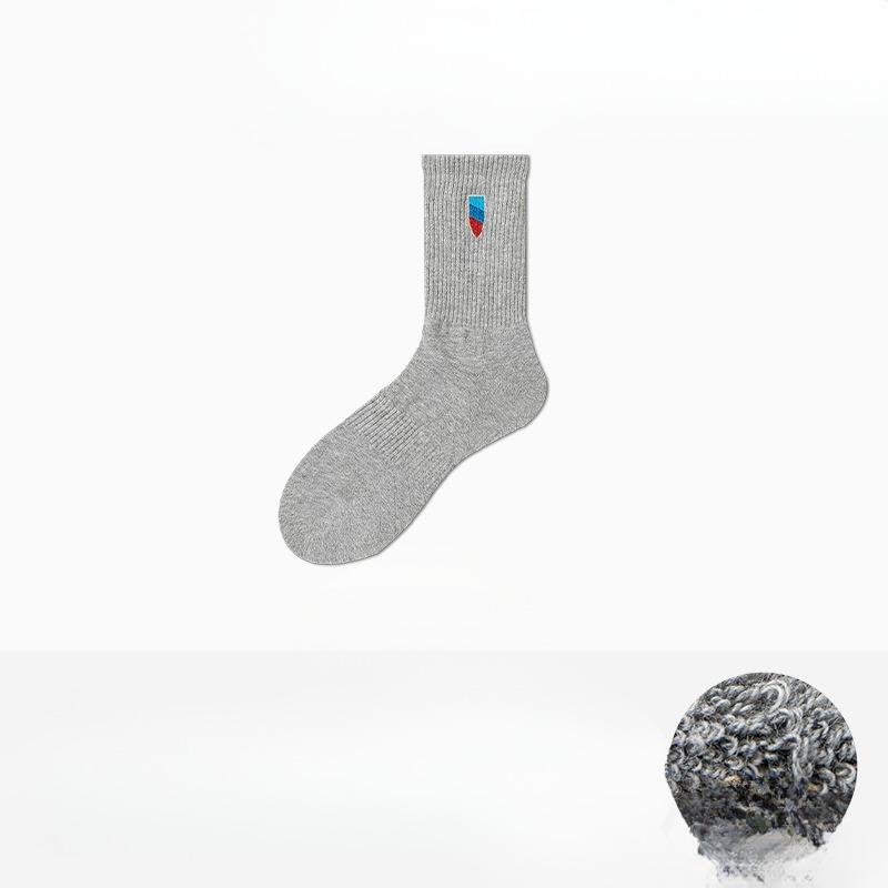 Men's Spring and Autumn Professional Towel Bottom Basketball Sports Embroidered Icon Anti Ball In The Tube Socks