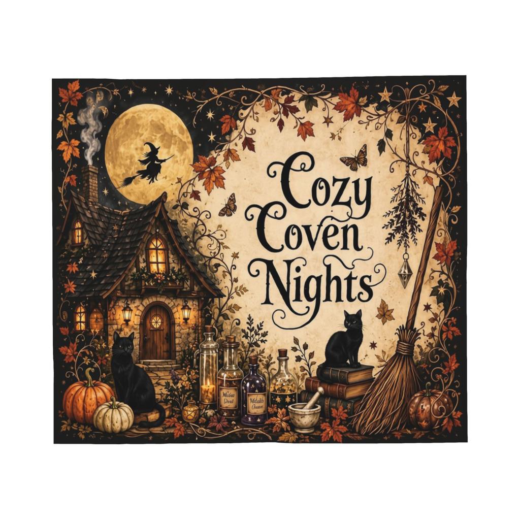 Halloween Black Cats Flannel Blankets Witchy Spooky Novelty Throw Blanket for Sofa Bedding Lounge 150*125cm Bedspreads