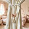 2PCS Adjustable Butterfly Curtain Tie Strap Creative Curtain Tie Back  Gathering Bundling
