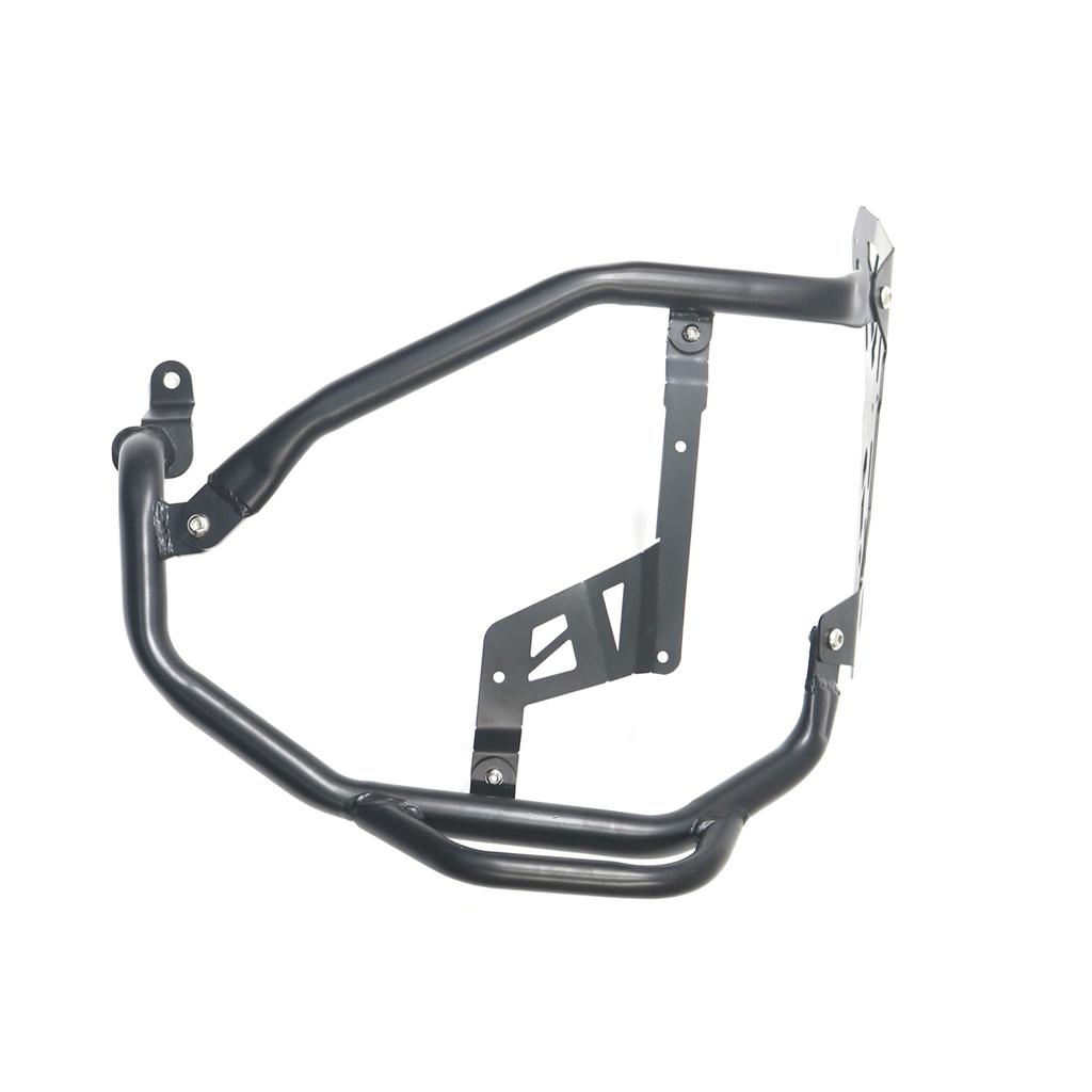 For BMW R1300GS ADV 2025 Carbon Steel Black Motorcycle Engine Upper Guard Bracket Mount Bumper Frame Support Protector Bar
