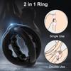 Yousheng Scrotum Ring Help Erection Easy to Clean Silicone Dick Delay Ejaculation Penis Sleeve for Men Gay