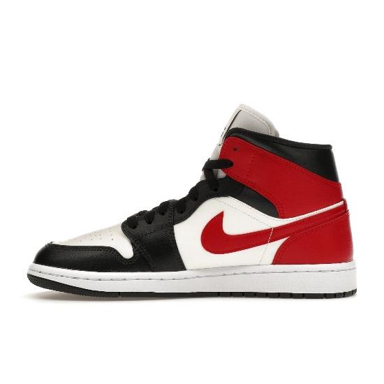 Jordan Air Jordan 1 Mid WMNS \ Black Toe\  BQ6472-160 Женские размеры EU 38.5