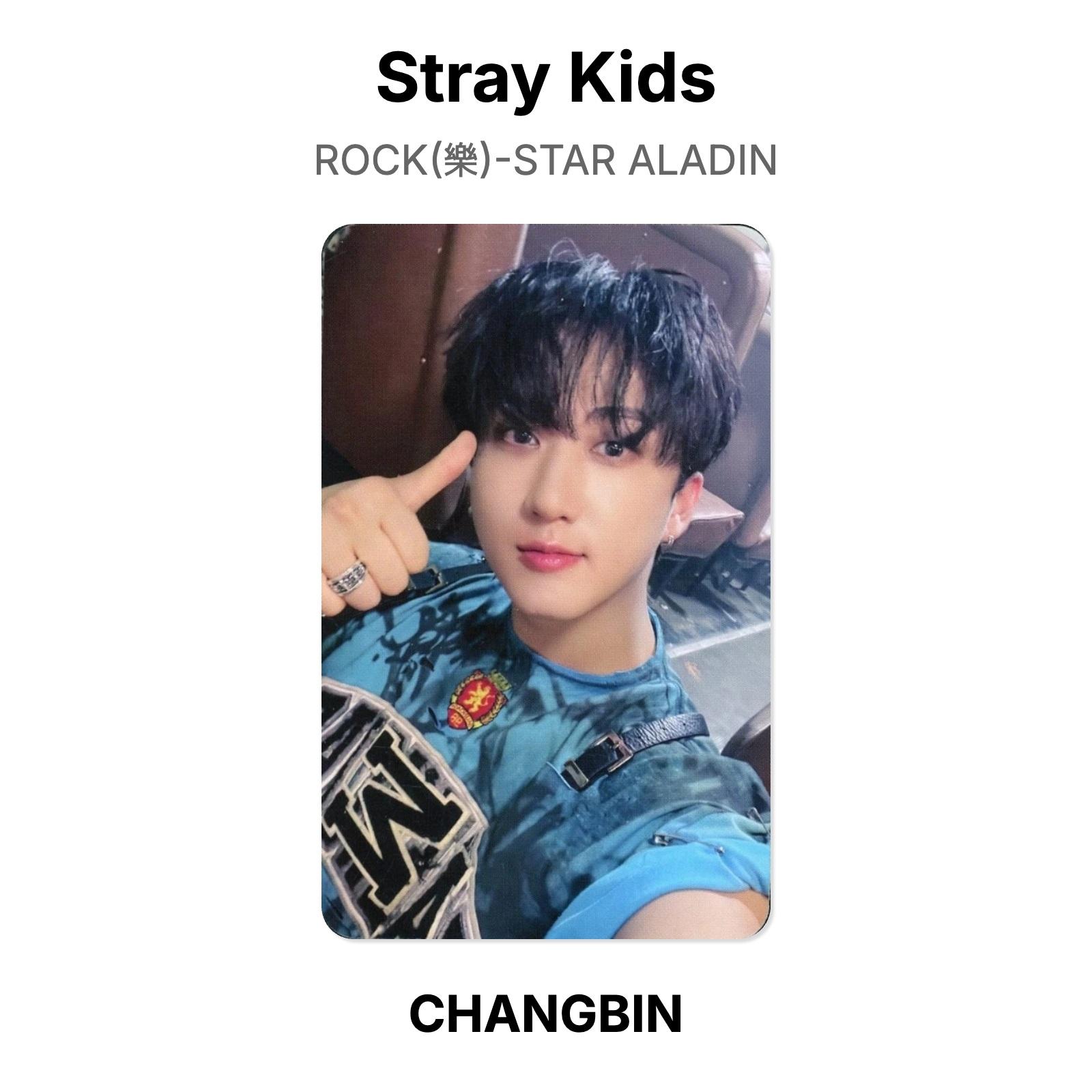 Stray Kids — рок!()-Официальная фотокарточка STAR ALADIN CHANGBIN