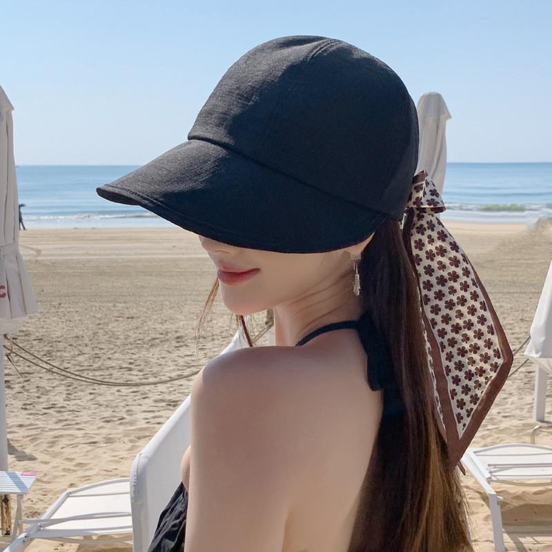 Horse Riding Hat Summer Sunshade Cap With Wide Brim Breathable Polyester For Women