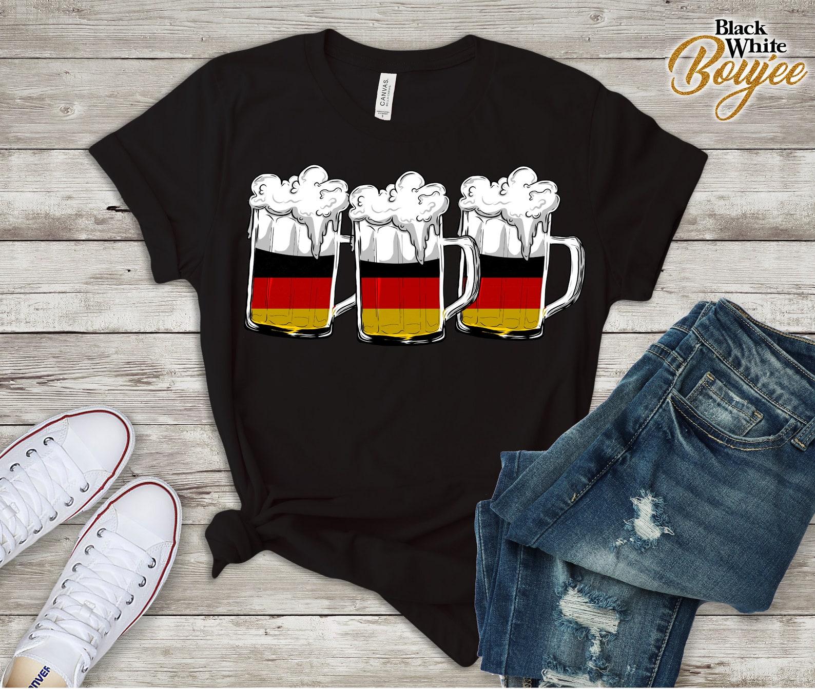 German Beer Stein Shirt, German Flag Patriotic Beer Shirt, Germany Flag T-Shirt, Germany Beer Drinking Shirt, Beer Fest T-Shirt, Oktoberfest M