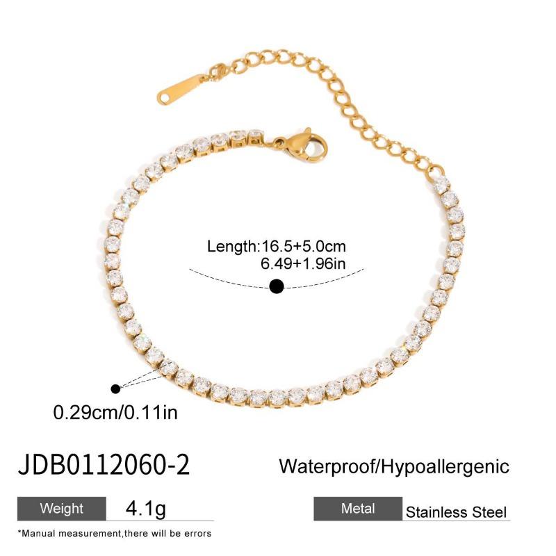 

Stainless Steel Bracelet - Women s Jewelry, Luxurious and High-end Accessory, Titanium Steel Hand Ornament JDB0112060-2