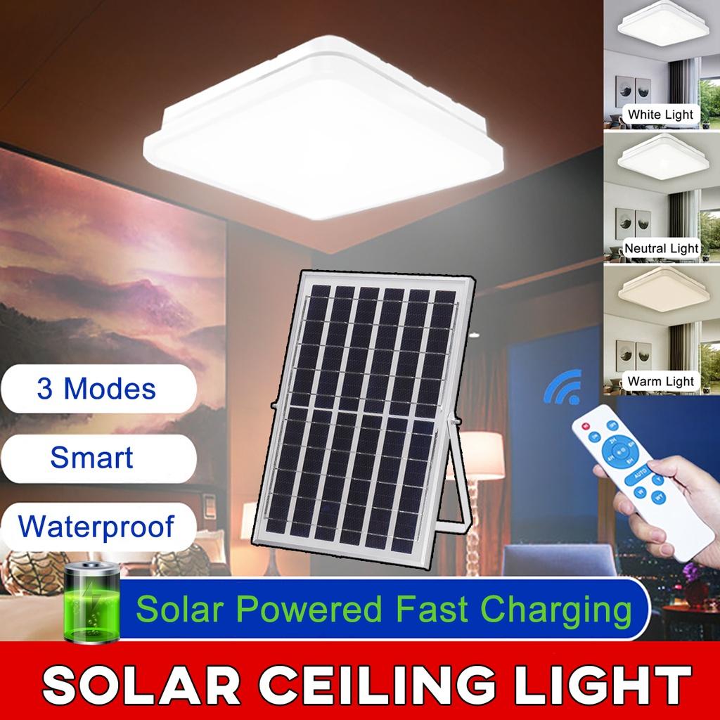 

6V Потолочные светильники на солнечной батарее с пультом управления 161 светодиод 3 режима регулируемые водонепроницаемые для помещений и улицы ночник для гостиной 50 Вт