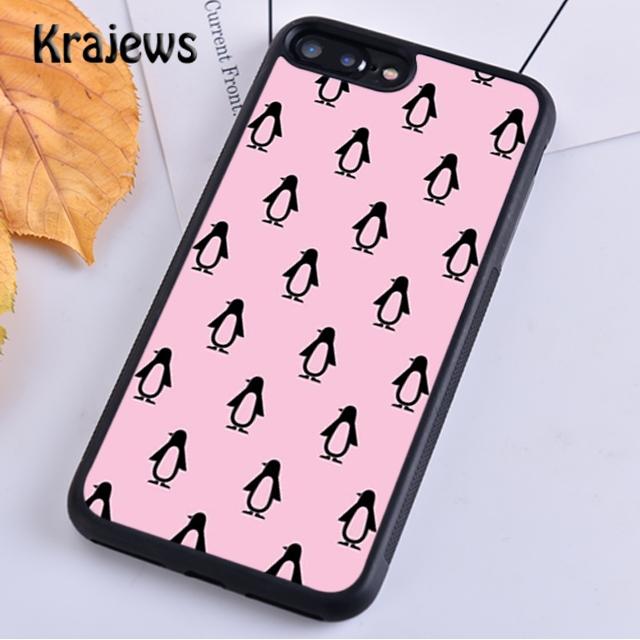 Cute Penguin Pattern For iPhone 17 Air 16 Phone Case Cover 15 14 plus 11 12 13 pro max coque Shell Fundas