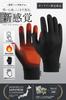 Ballot Smartphone Unisex Men's Gloves, Compatible, Fleece-Lined, Waterproof, (Size M, Black)