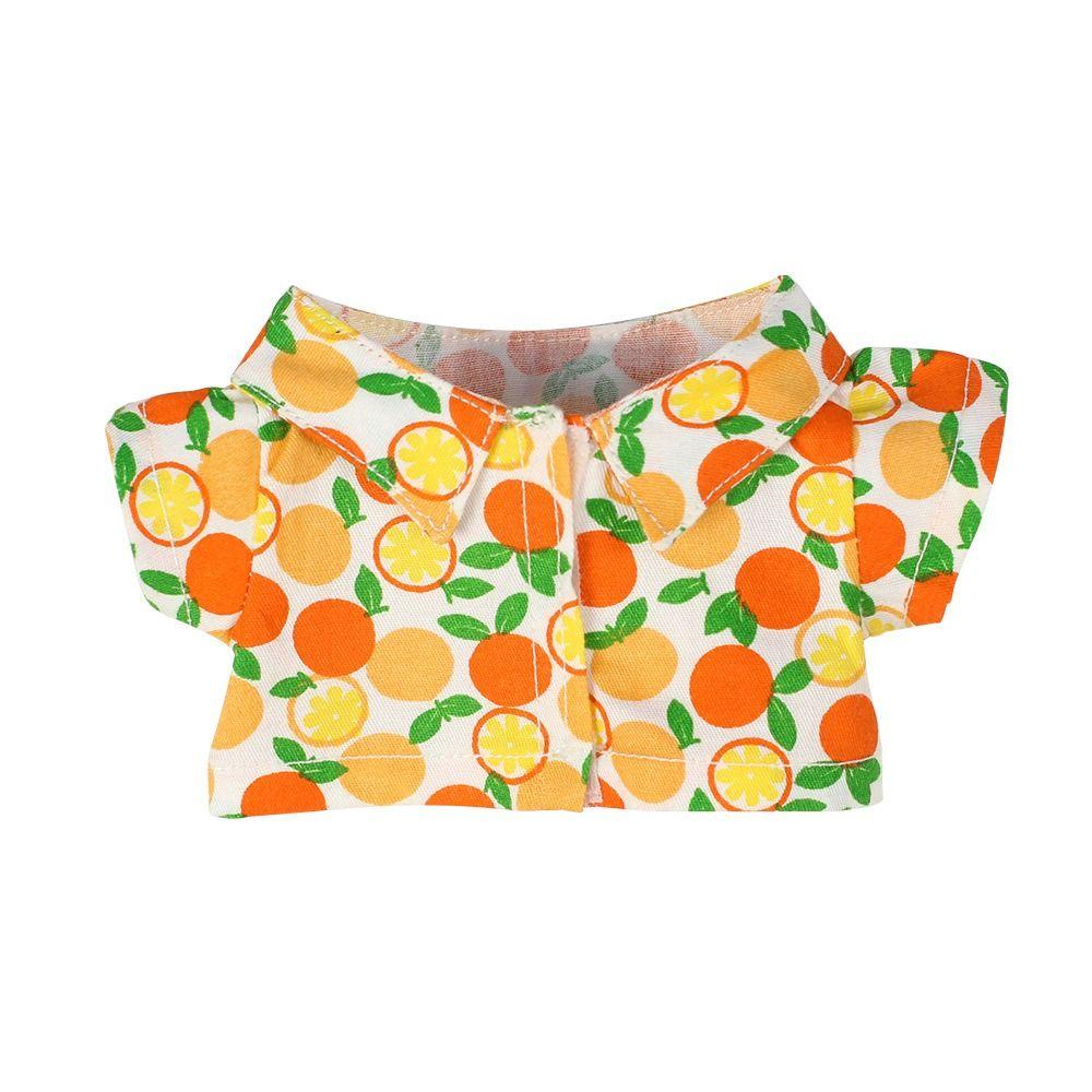 20cm Doll Fruit Beach Pajamas Fashion Doll Mini Sleep Wear Overall Clothes For Stuffed Cotton Dolls Toys Accessories Idol Doll