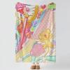 anime C-Cardcaptor Sakura-A Throw Thick Comfort Flannel Quilt, Multi-scene Use Indoor Outdoor Daily Nap