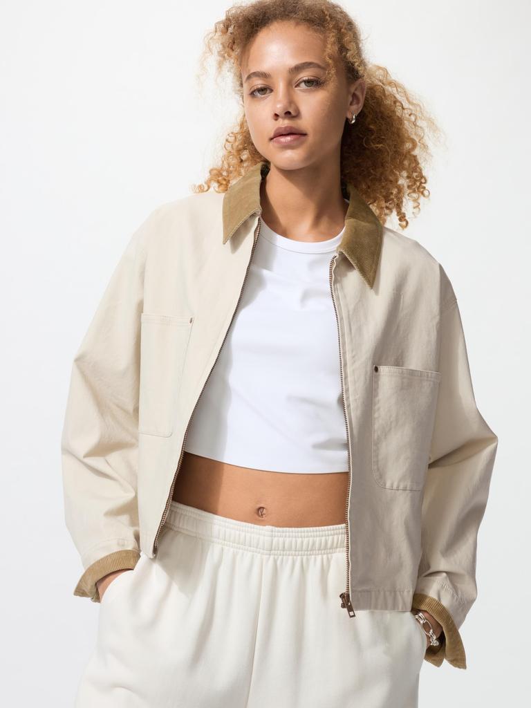 Uniqlo Zip Up Short Jacket