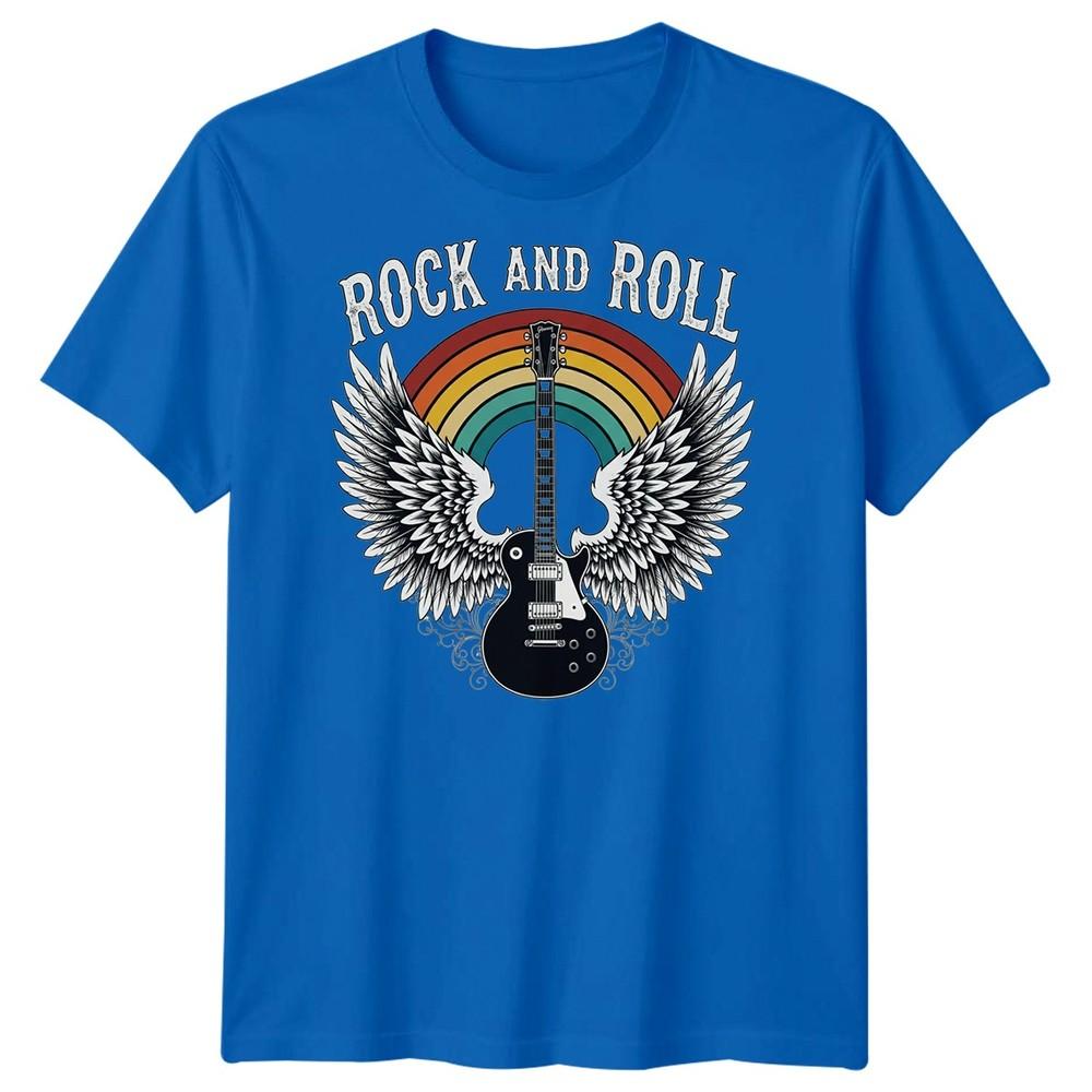 Guitar Heaven Rock N Roll Music Heavy Metal Unisexs Tshirt Tee Top