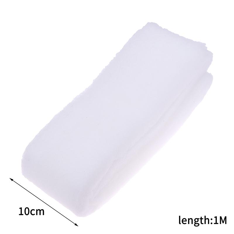 

1 Pc 3CM Thick X Width 10CM X Length 1M Aquarium Filter Biochemical Filter Sponge For Aquarium Fish Tank Bio Cotton Foam Skimmer білий
