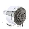 Water Saving Pressurized 5 Function Bathroom SPA Rainfall Shower Head Nozzle Sprinkler Sprayer Faucet