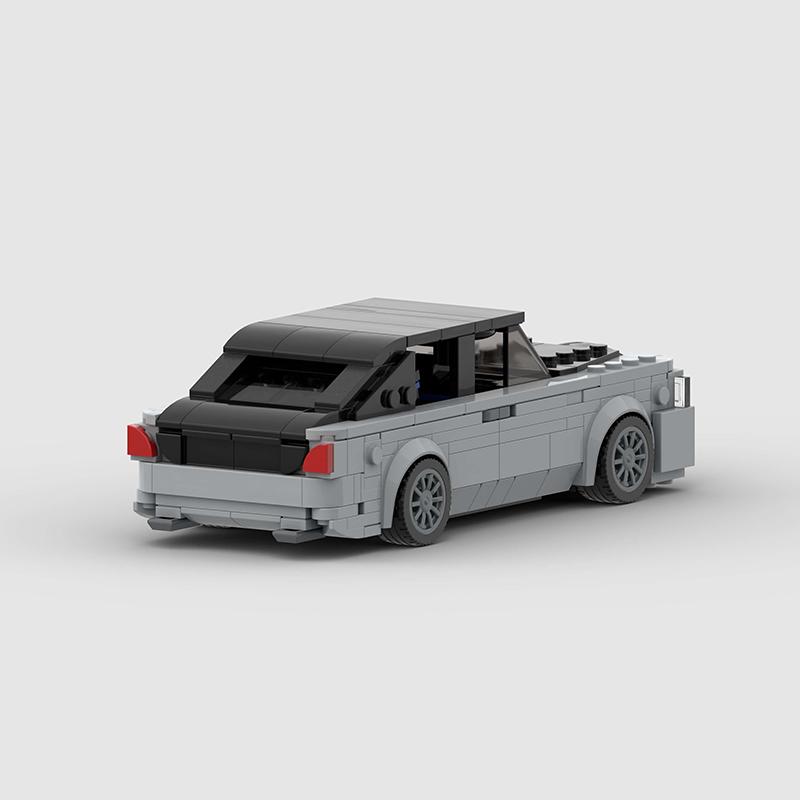 MOC Viteză Sport Super Mașină de Curse Model Blocuri de Construcție Cărămizi DIY Oraș Tehnic Raliu Mare Vehicul de Curse Cadou de Crăciun Jucărie