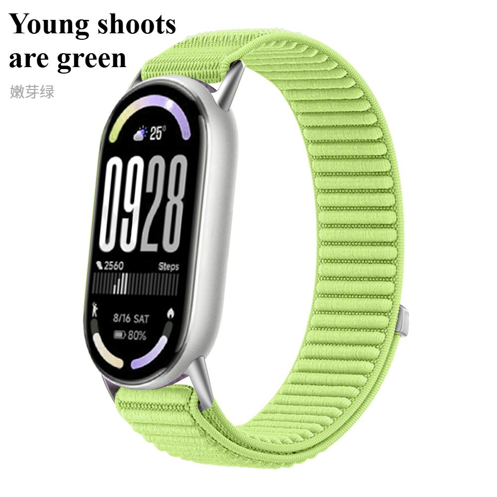 Nylon Strap for Mi Band 10 9 8 Strap Smart Watch Band for Xiaomi Smart Band 8 Strap Miband 8 9 Correa Replacement Accessories