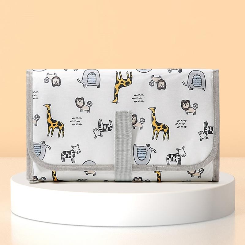 Travel Friendly Infant Changing Mat Super Absorbent Watertight Baby Diaper Changing Pad Multifunction Mom Bag for Pram