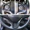2015 2016 2017 2018 Accessories for Honda Shuttle Car Steering Wheel Cover Trim Sticker Styling Shell ABS Carbon Fibre