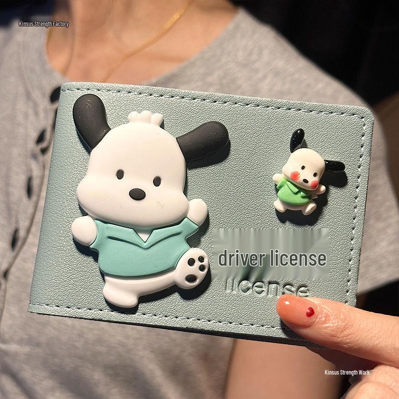 Pochacco Leather Card Holder & License Protector 2024
