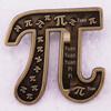 Retro Pi Brooch - Math & Science Student Accessory