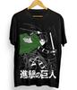 Levi Shingeki T-shirt No Kyojin Attack on Titan Anime AOT Horror Shirt Graphic T-shirt Women's Clothing Y2k Top Graphic Tshirts