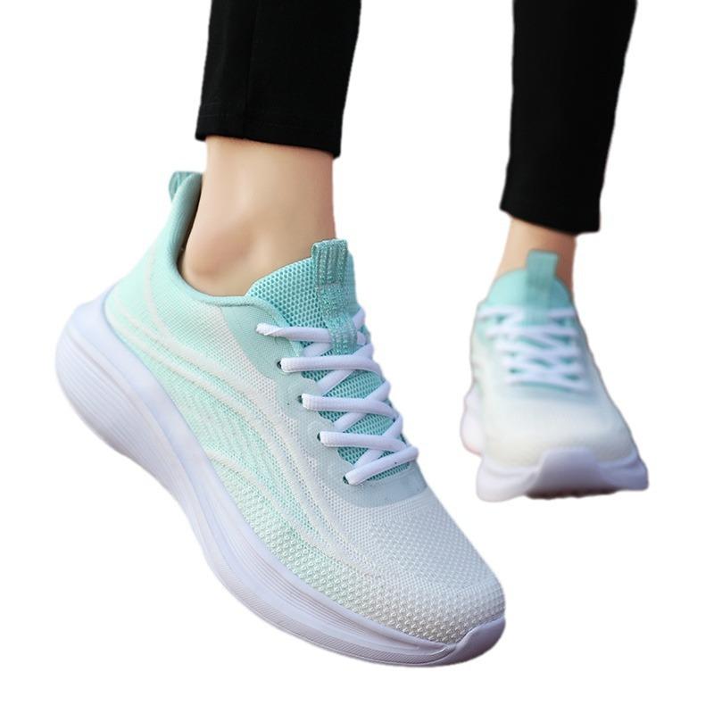 Jinjiang sports shoes mesh breathable men's and women's shoes women's new soft sole thin running shoes travel shoes